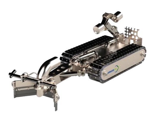 Hydrocarbon Waste Cleaning Robots