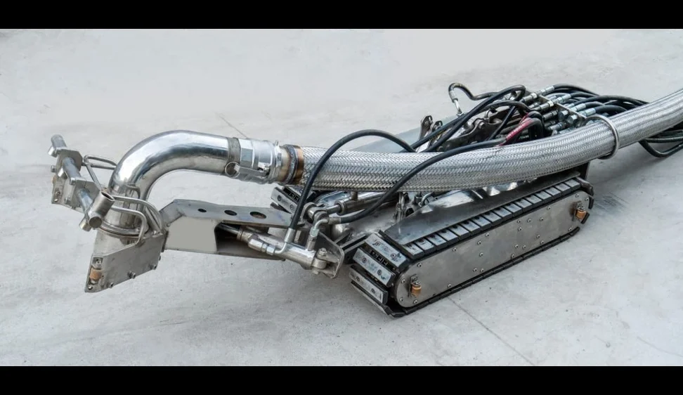 Robotic Crawler for Tank Cleaning