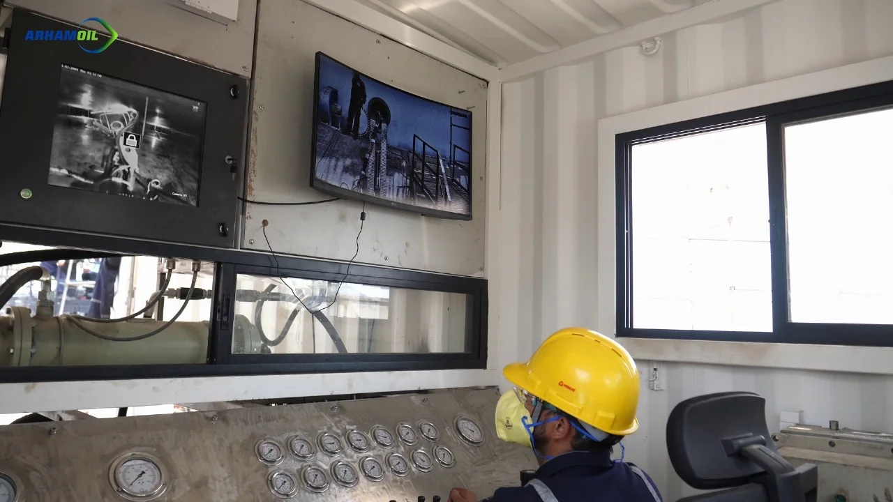 Robotic Tank Cleaning Real-time Monitoring